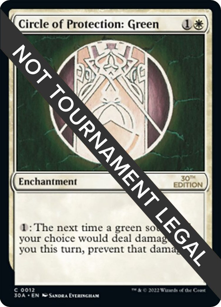 Circle of Protection: Green (12) (30th Anniversary Edition)