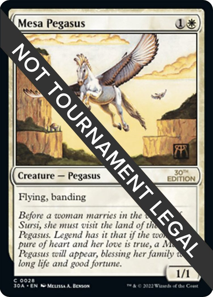 Mesa Pegasus (28) (30th Anniversary Edition)