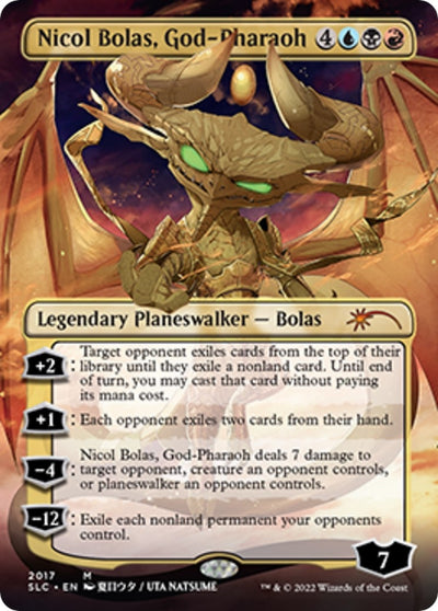 Nicol Bolas, God-Pharaoh (2017) (Secret Lair: 30th Anniversary Countdown Kit)