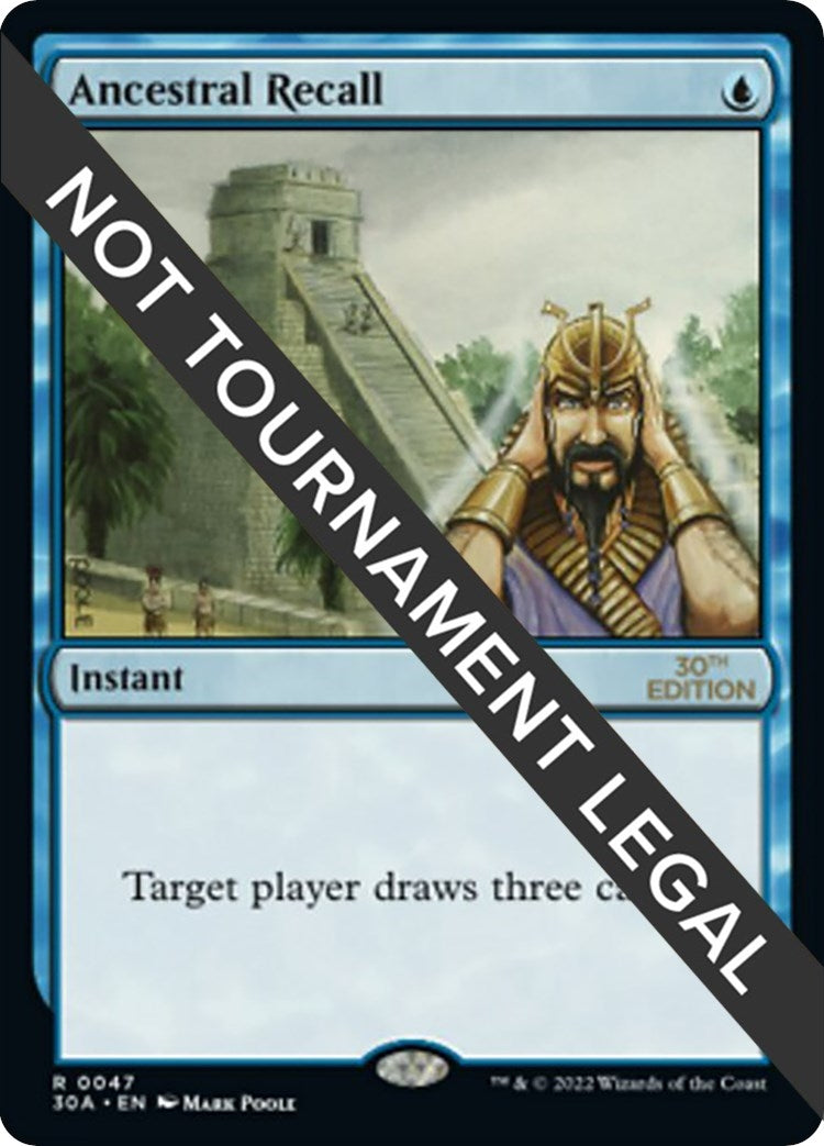 Ancestral Recall (47) (30th Anniversary Edition)