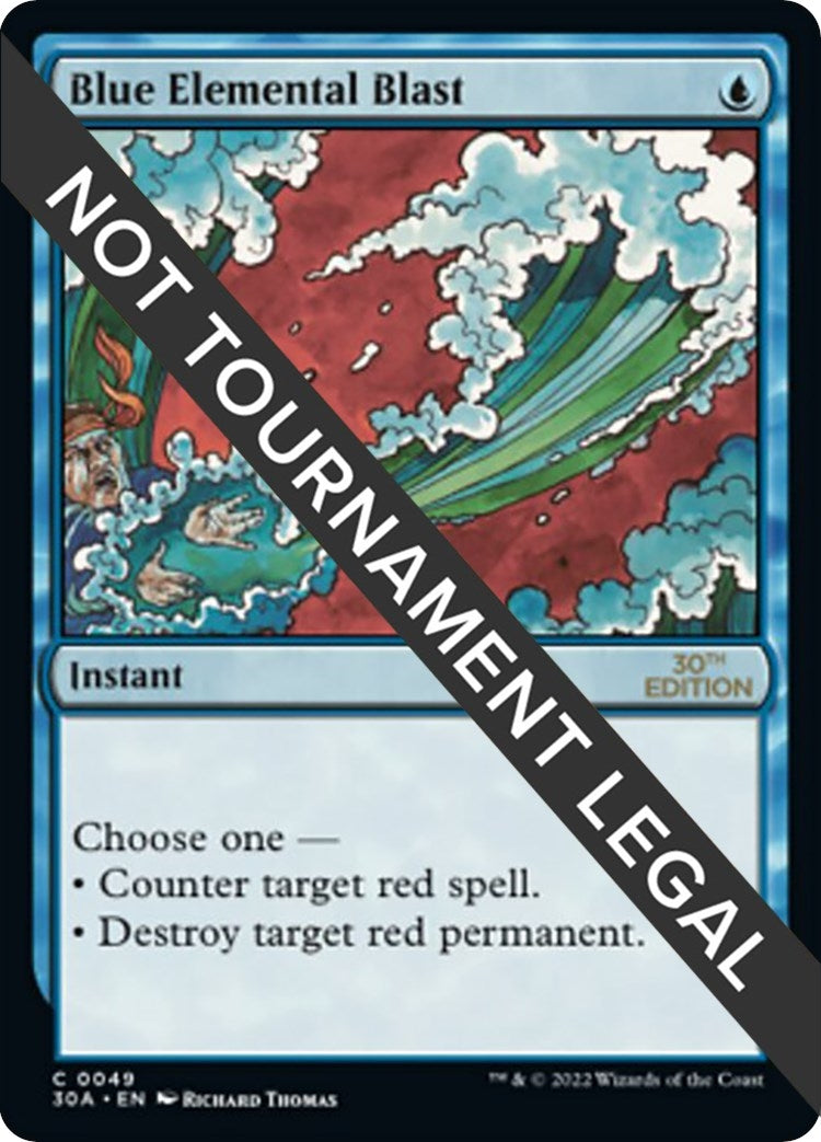 Blue Elemental Blast (49) (30th Anniversary Edition)
