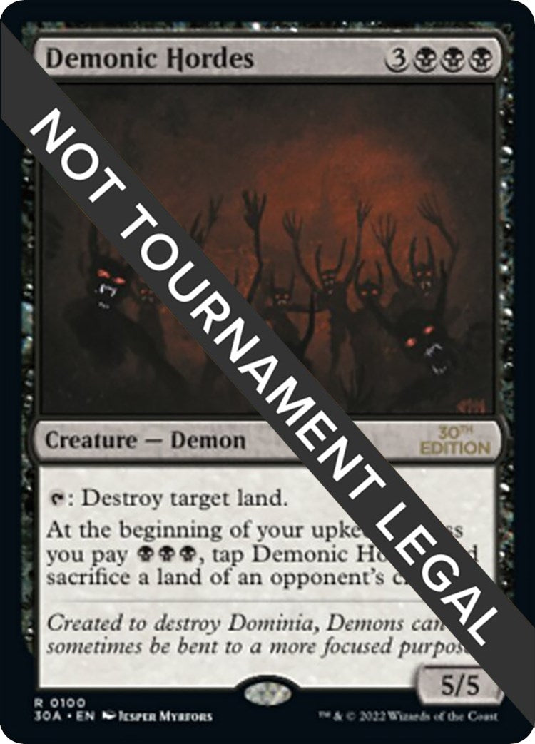 Demonic Hordes (100) (30th Anniversary Edition)