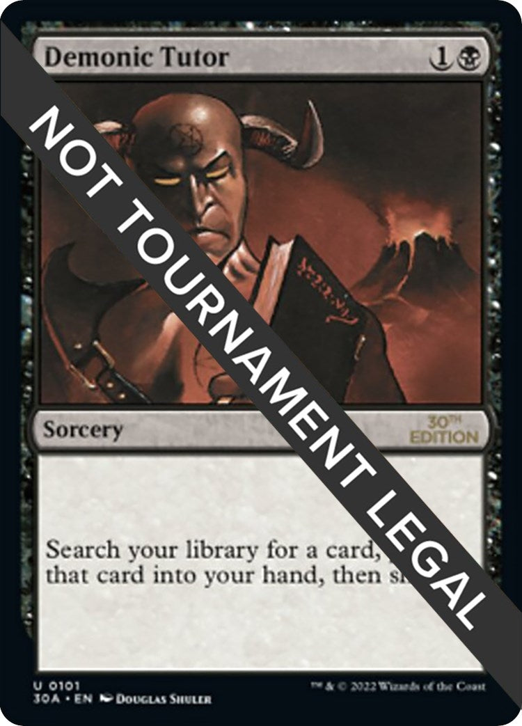 Demonic Tutor (101) (30th Anniversary Edition)
