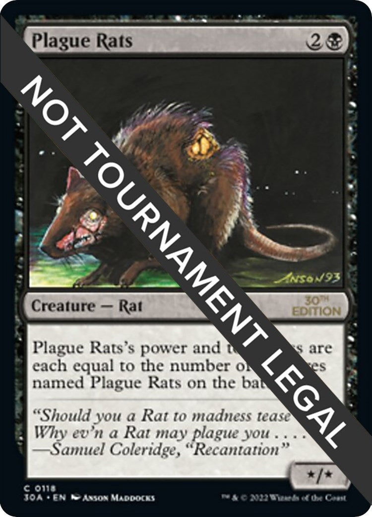 Image for Plague Rats (118) [30A]