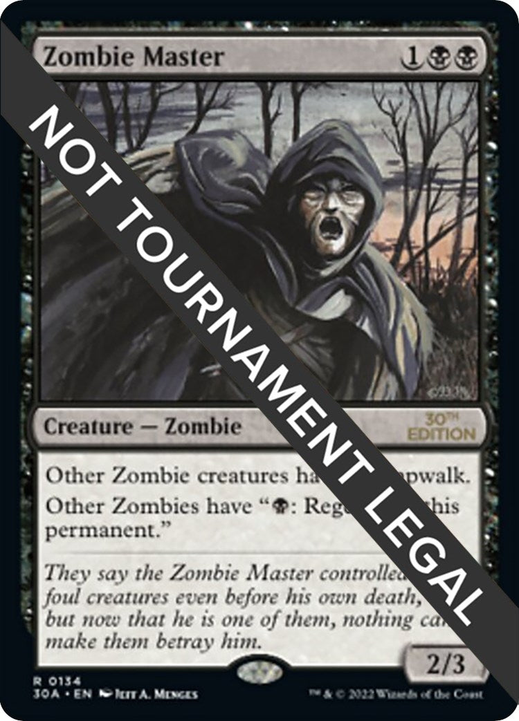 Zombie Master (134) (30th Anniversary Edition)