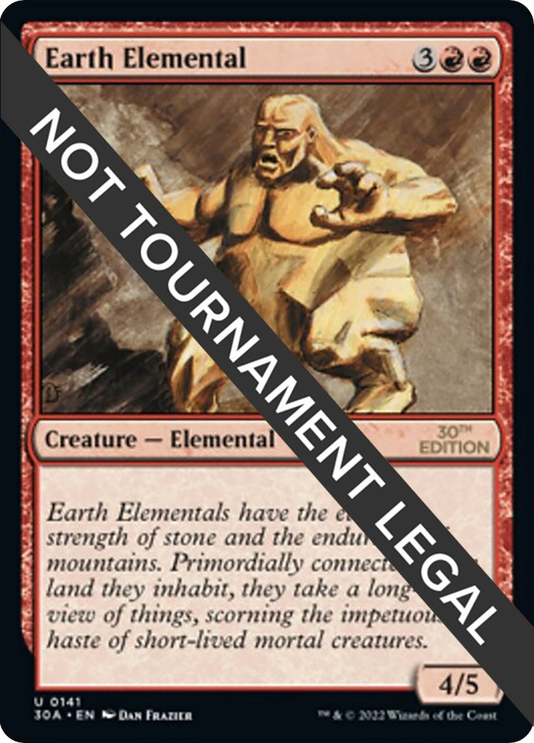 Earth Elemental (141) (30th Anniversary Edition)