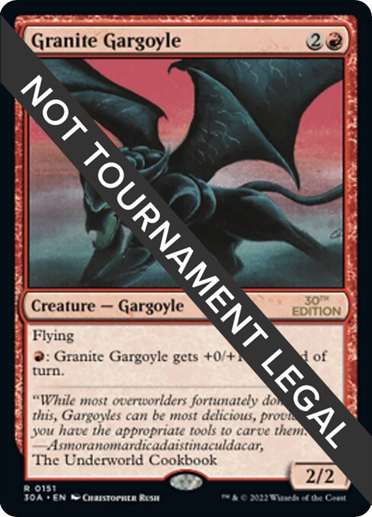 Granite Gargoyle (151) (30th Anniversary Edition)