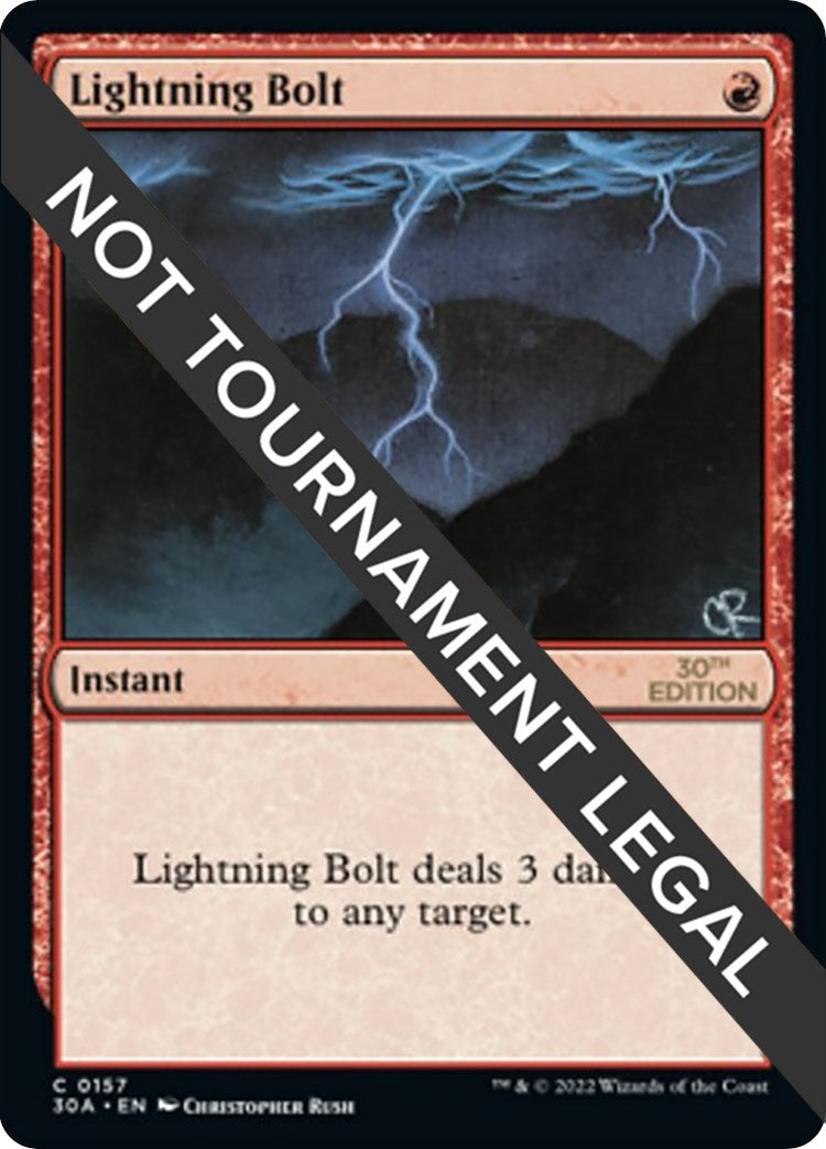 Image for Lightning Bolt (157) [30A]