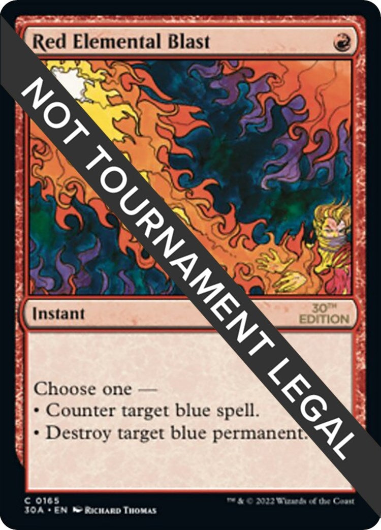 Image for Red Elemental Blast (165) [30A]