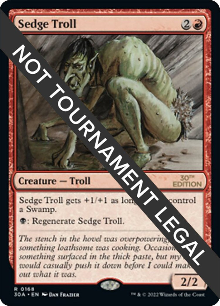 Sedge Troll (168) (30th Anniversary Edition)