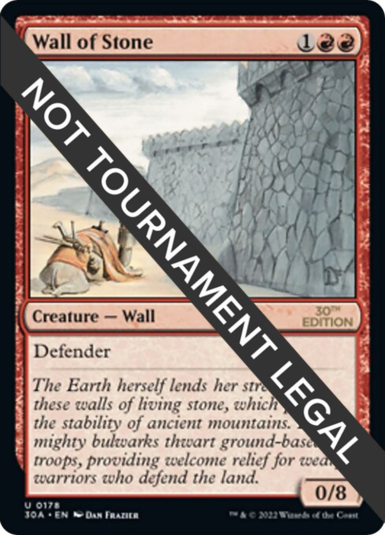 Wall of Stone (178) (30th Anniversary Edition)