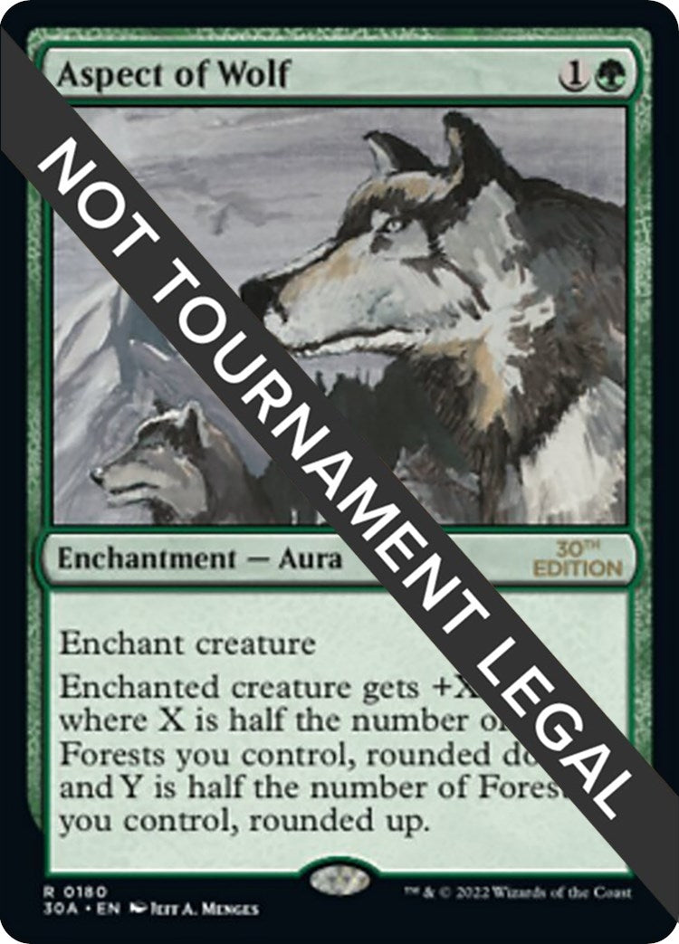 Aspect of Wolf (180) (30th Anniversary Edition)