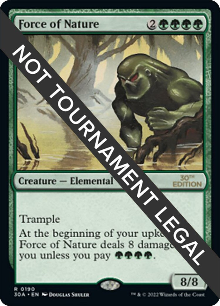 Force of Nature (190) (30th Anniversary Edition)