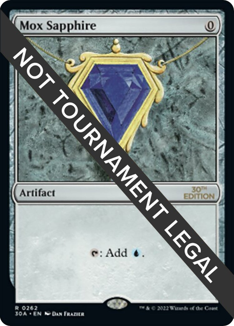 Mox Sapphire (262) (30th Anniversary Edition)