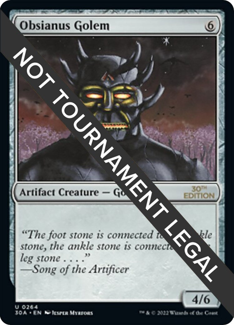 Obsianus Golem (264) (30th Anniversary Edition)