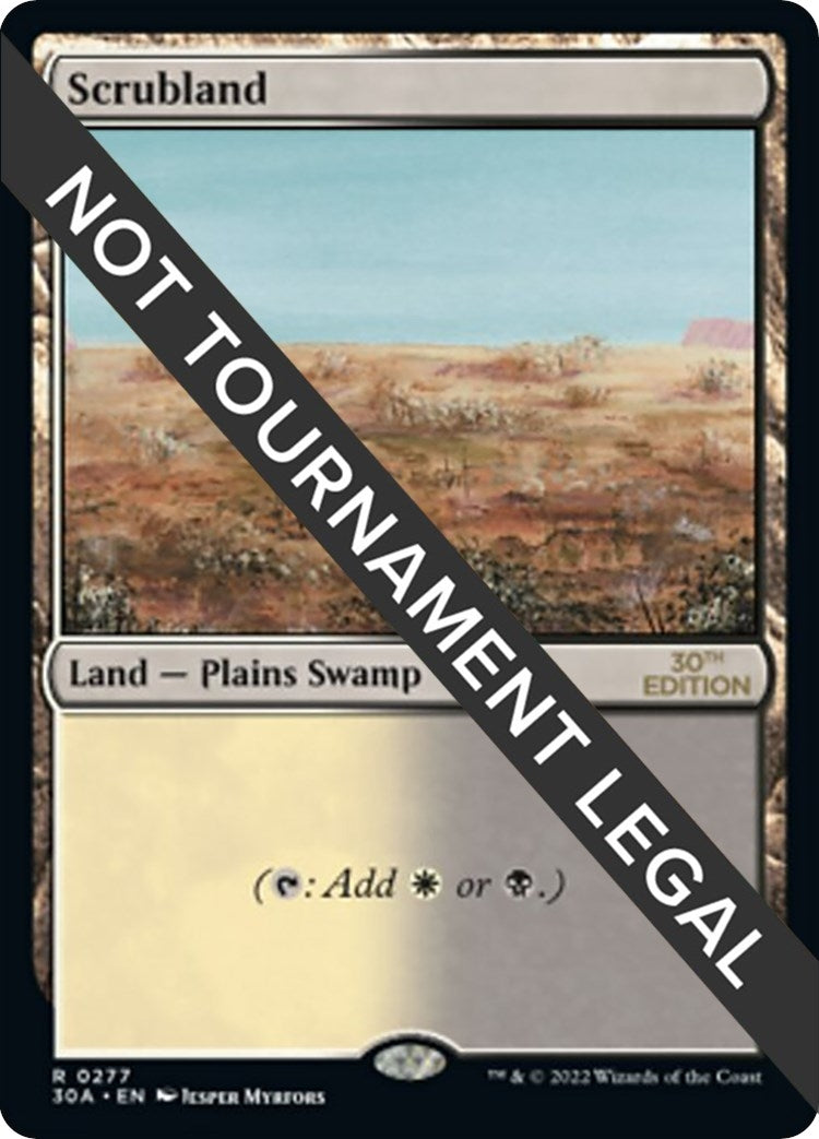 Scrubland (277) (30th Anniversary Edition)