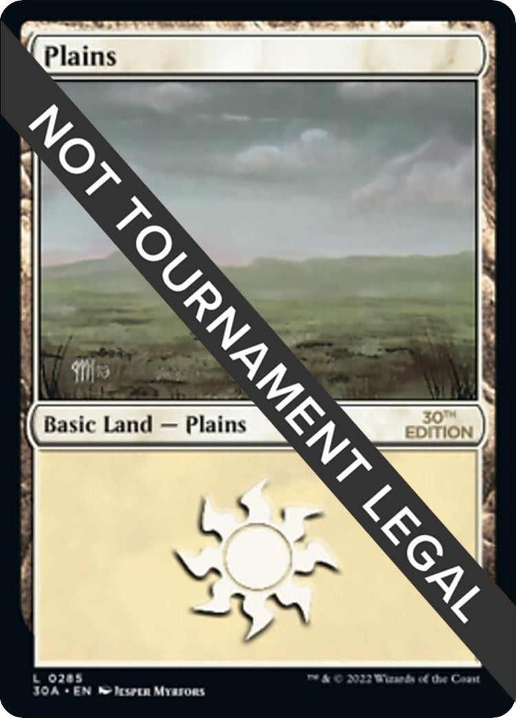 Plains (285) (285) (30th Anniversary Edition)