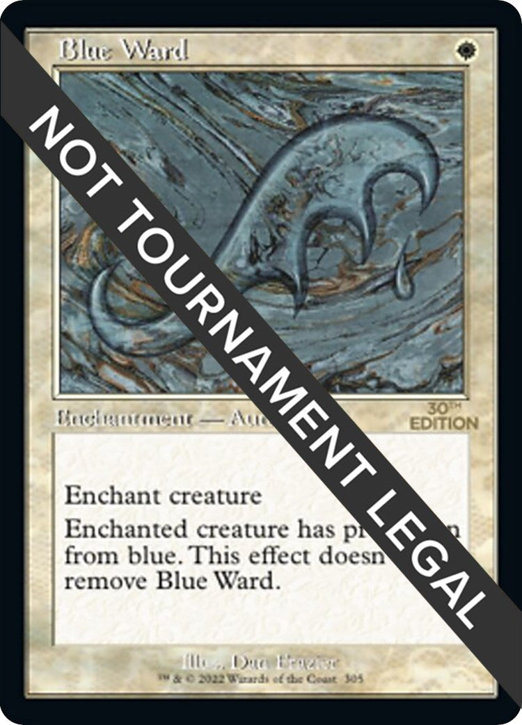 Blue Ward (Retro Frame) (305) (30th Anniversary Edition)