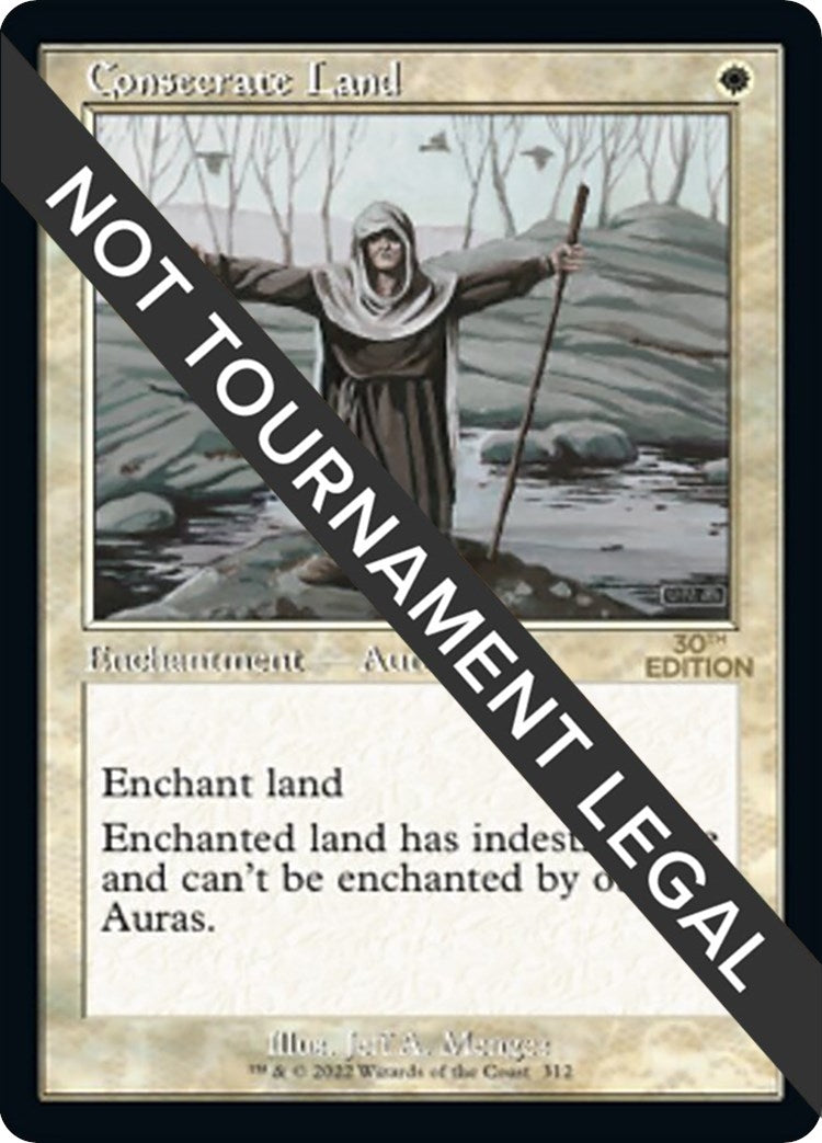 Consecrate Land (Retro Frame) (312) (30th Anniversary Edition)