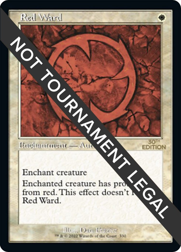 Red Ward (Retro Frame) (330) (30th Anniversary Edition)