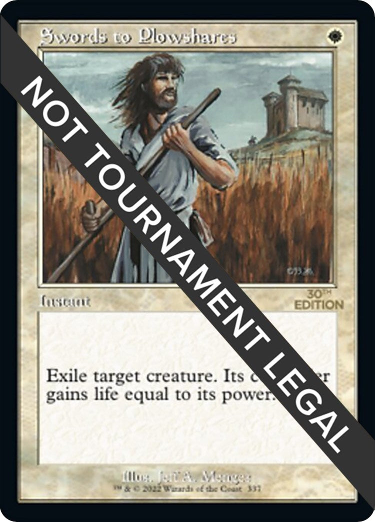 Swords to Plowshares (Retro Frame) (337) (30th Anniversary Edition)
