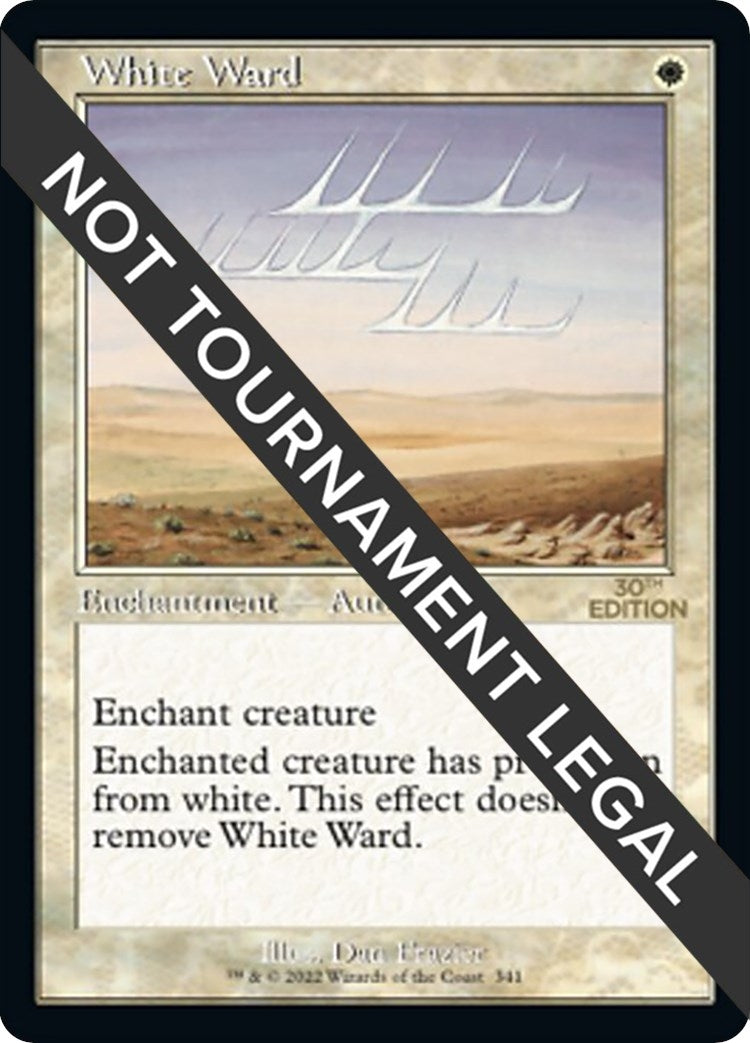 Image for White Ward (Retro Frame) (341) [30A]