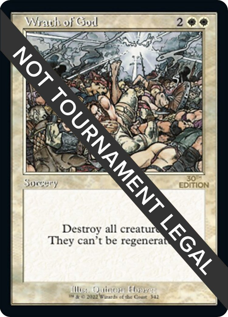 Image for Wrath of God (Retro Frame) (342) [30A]