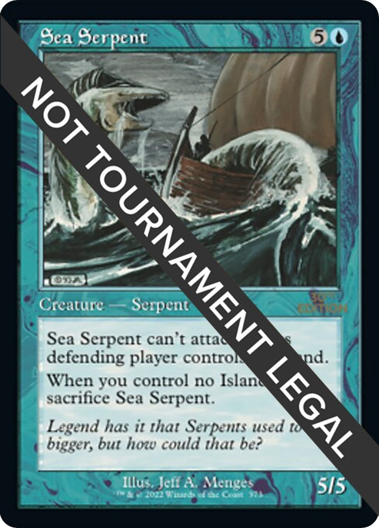 Sea Serpent (Retro Frame) (373) (30th Anniversary Edition)