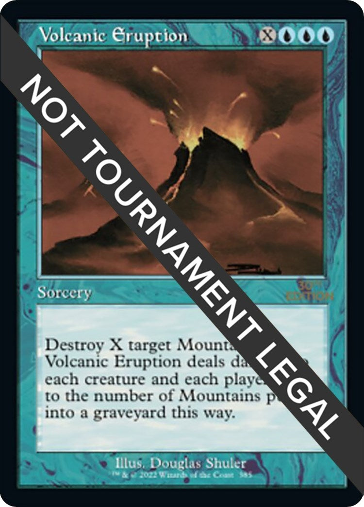 Volcanic Eruption (Retro Frame) (385) (30th Anniversary Edition)