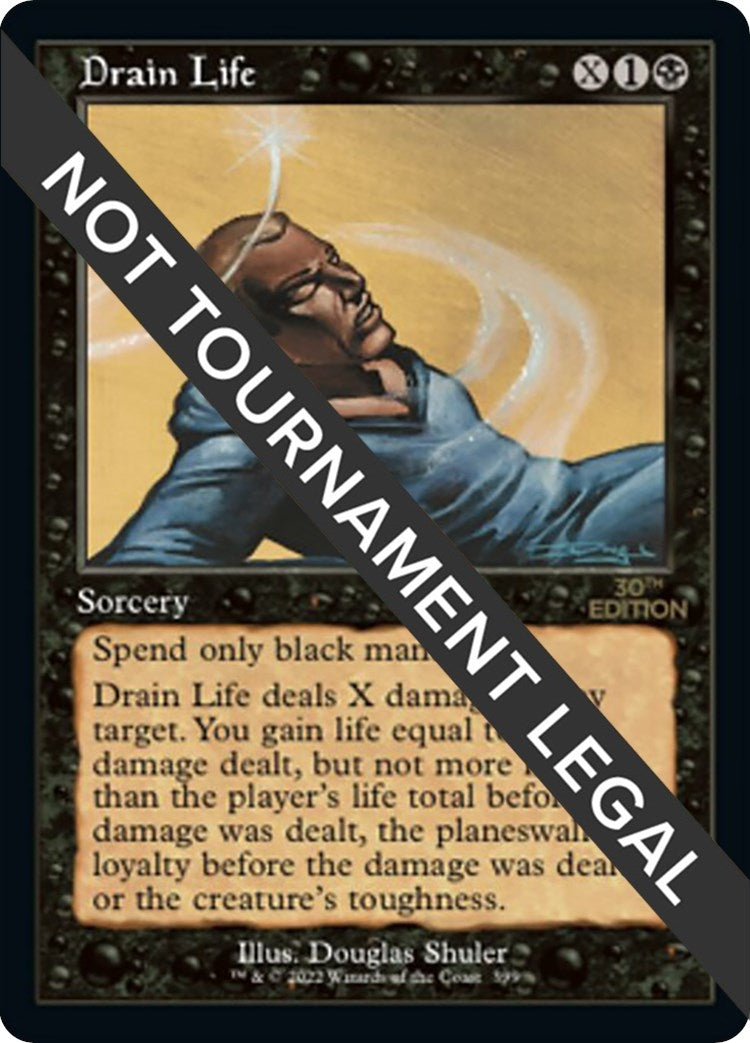 Drain Life (Retro Frame) (399) (30th Anniversary Edition)