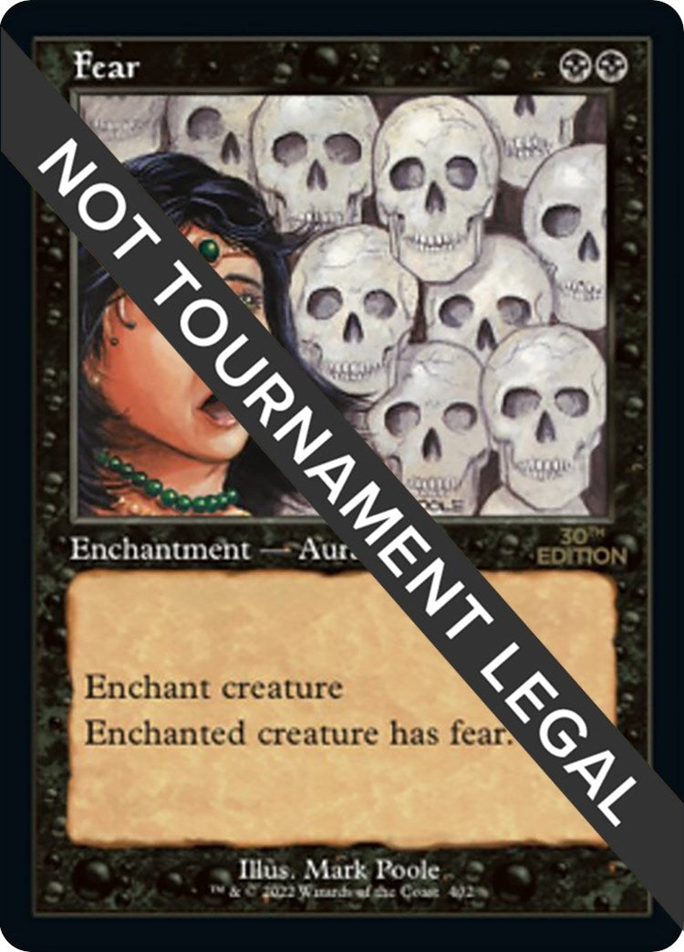 Fear (Retro Frame) (402) (30th Anniversary Edition)
