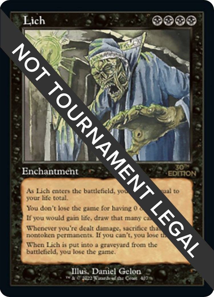 Lich (Retro Frame) (407) (30th Anniversary Edition)