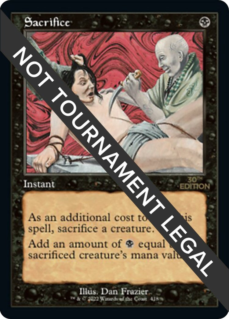 Sacrifice (Retro Frame) (418) (30th Anniversary Edition)