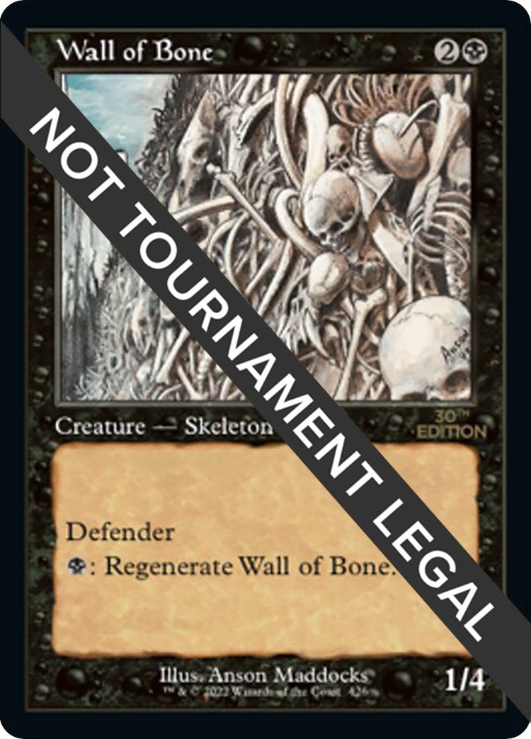 Wall of Bone (Retro Frame) (426) (30th Anniversary Edition)