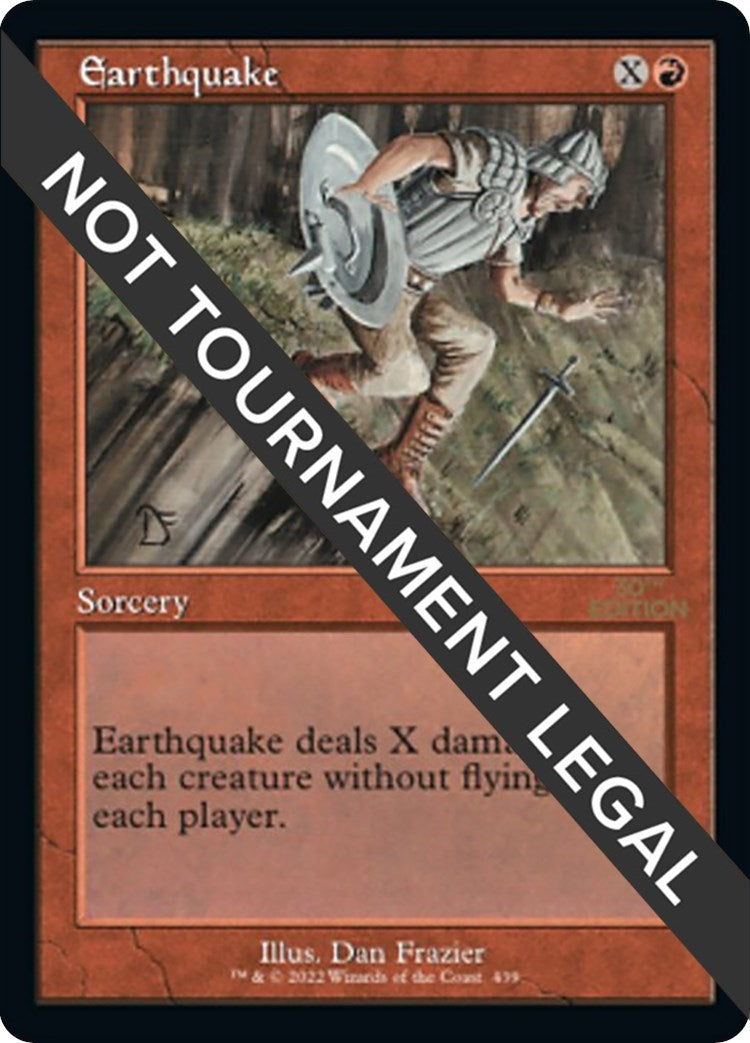Earthquake (Retro Frame) (439) (30th Anniversary Edition)