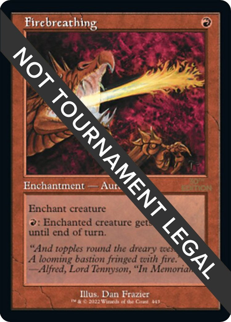 Firebreathing (Retro Frame) (443) (30th Anniversary Edition)
