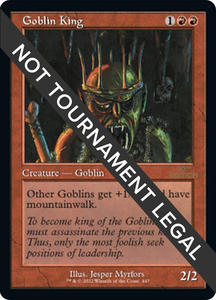 Goblin King (Retro Frame) (447) (30th Anniversary Edition)