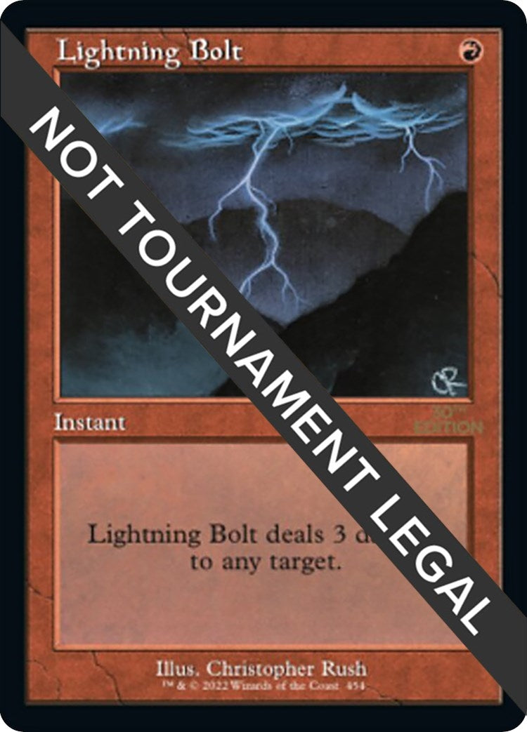 Lightning Bolt (Retro Frame) (454) (30th Anniversary Edition)