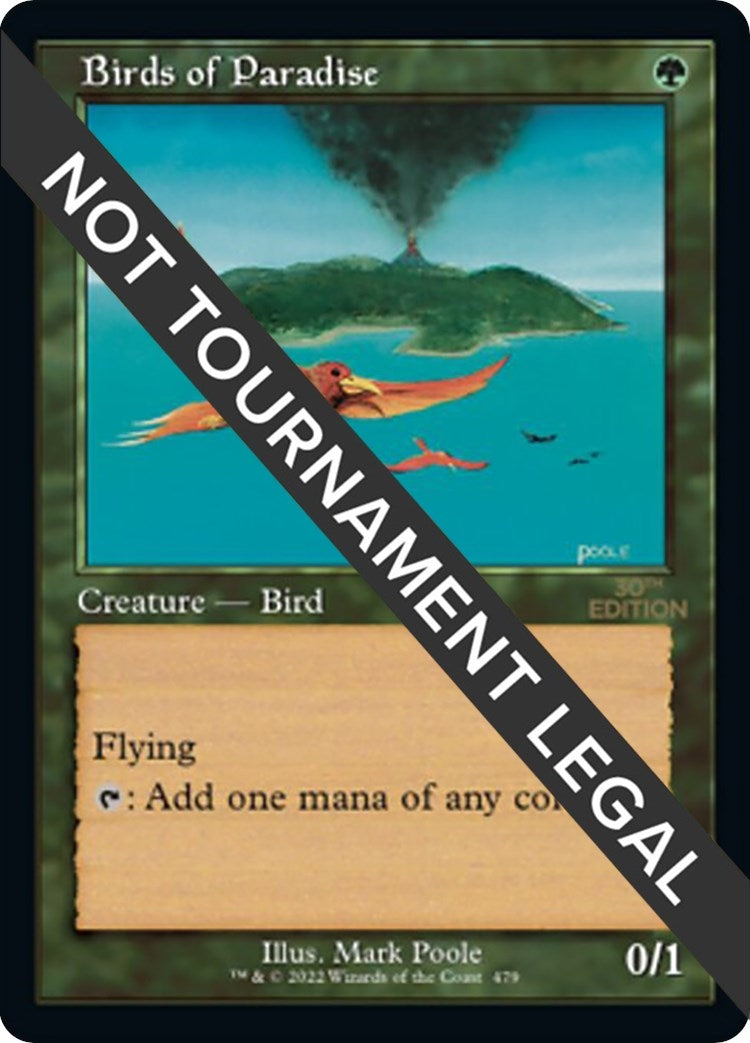 Birds of Paradise (Retro Frame) (479) (30th Anniversary Edition)