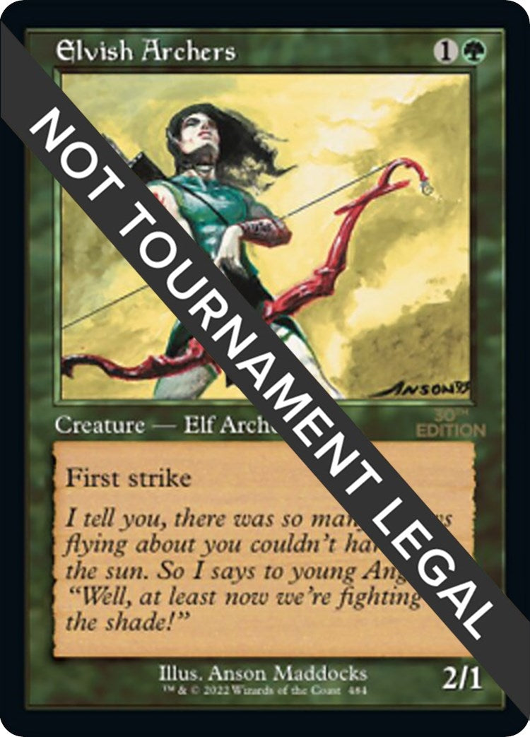 Elvish Archers (Retro Frame) (484) (30th Anniversary Edition)