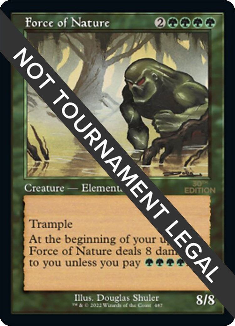 Force of Nature (Retro Frame) (487) (30th Anniversary Edition)