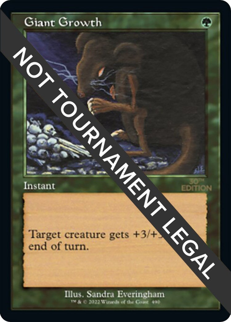 Giant Growth (Retro Frame) (490) (30th Anniversary Edition)
