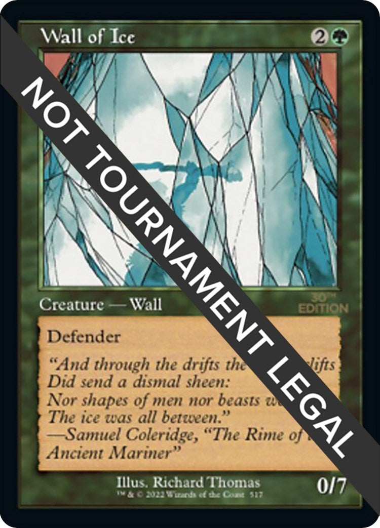 Wall of Ice (Retro Frame) (517)