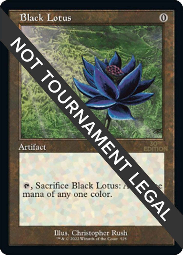Black Lotus (Retro Frame) (525) (30th Anniversary Edition)