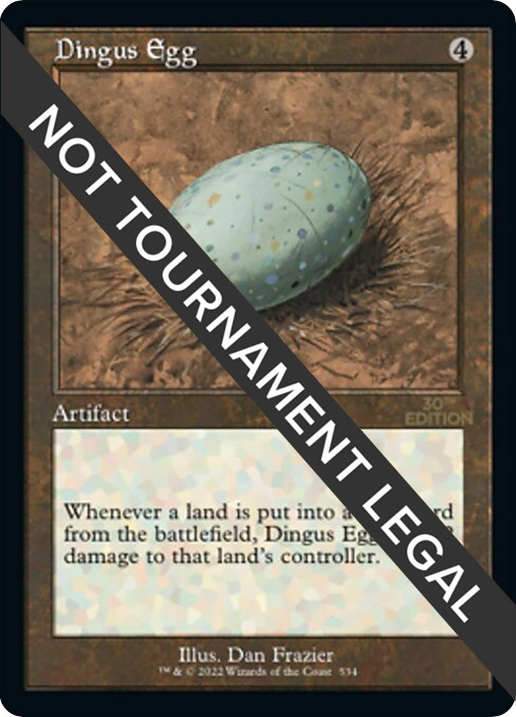 Dingus Egg (Retro Frame) (534) (30th Anniversary Edition)