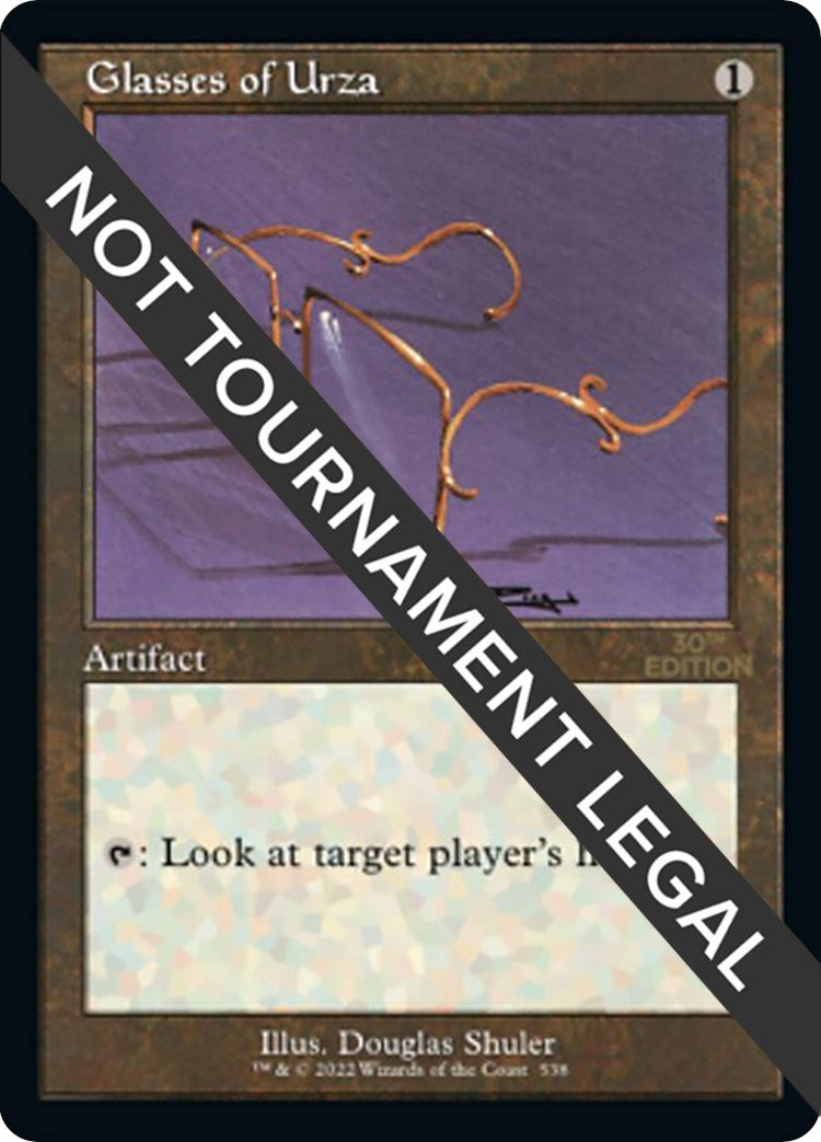 Glasses of Urza (Retro Frame) (538) (30th Anniversary Edition)