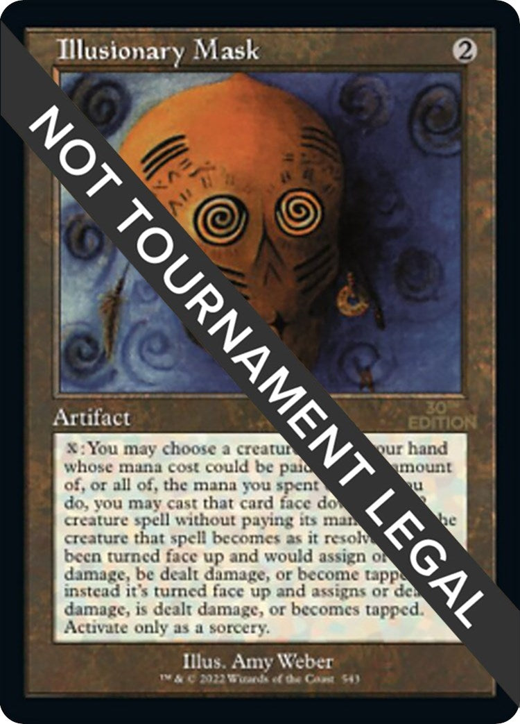Illusionary Mask (Retro Frame) (543) (30th Anniversary Edition)