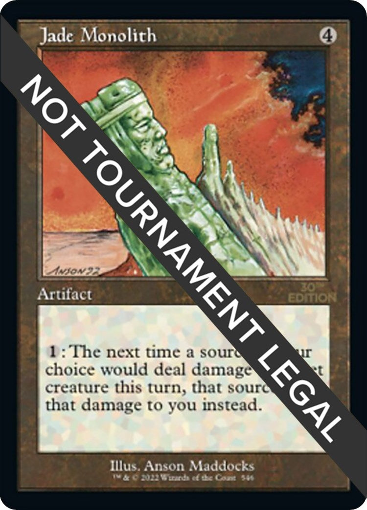 Jade Monolith (Retro Frame) (546) (30th Anniversary Edition)