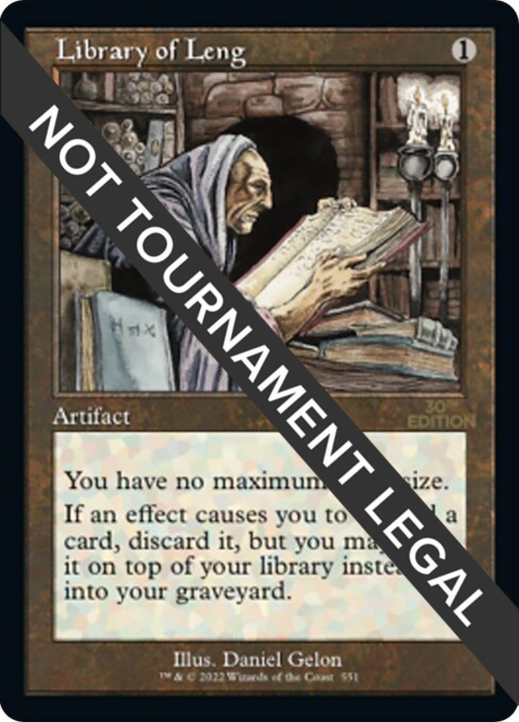 Library of Leng (Retro Frame) (551) (30th Anniversary Edition)