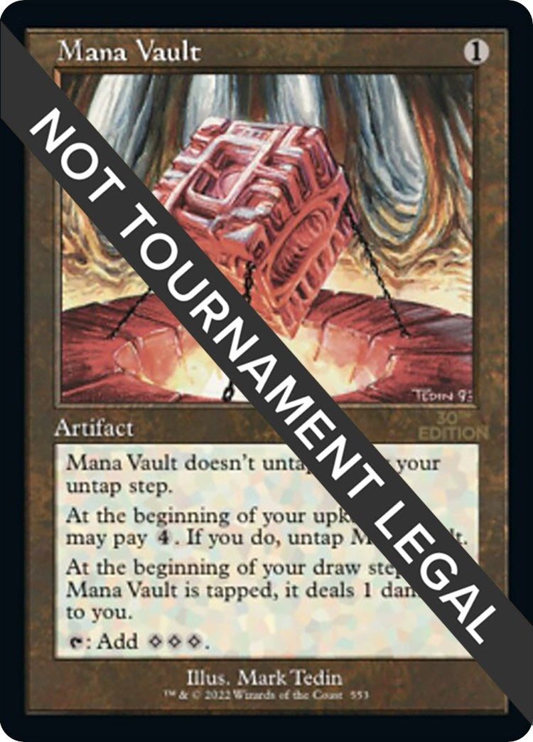 Mana Vault (Retro Frame) (553) (30th Anniversary Edition)